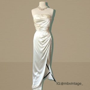 Reformation Barrow Silk Dress